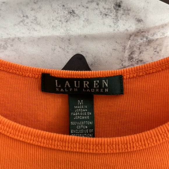 Orange Ralph Lauren shirt - Picture 2 of 2